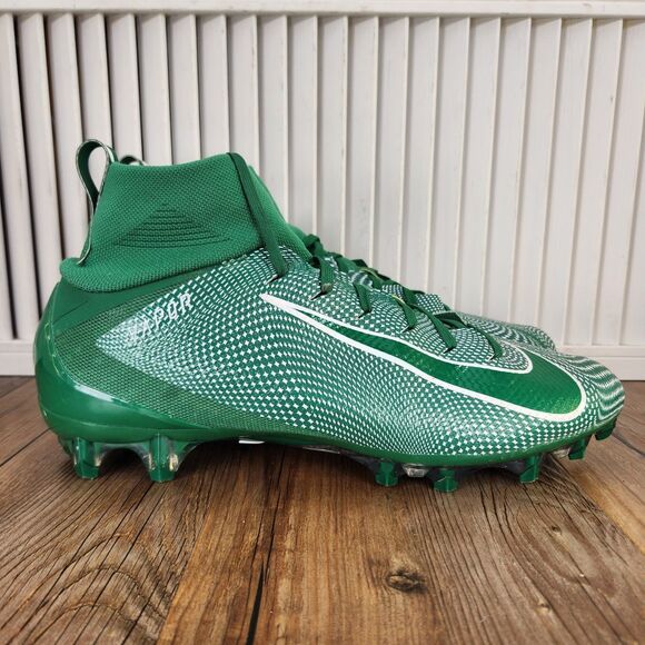 Nike Vapor Untouchable Pro 3 Mens Size 12 Green Football Cleats 917165-300 - Picture 1 of 9